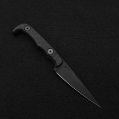 Half Face Blades Slenderman, Black G10, Armor Black Cerakote 1