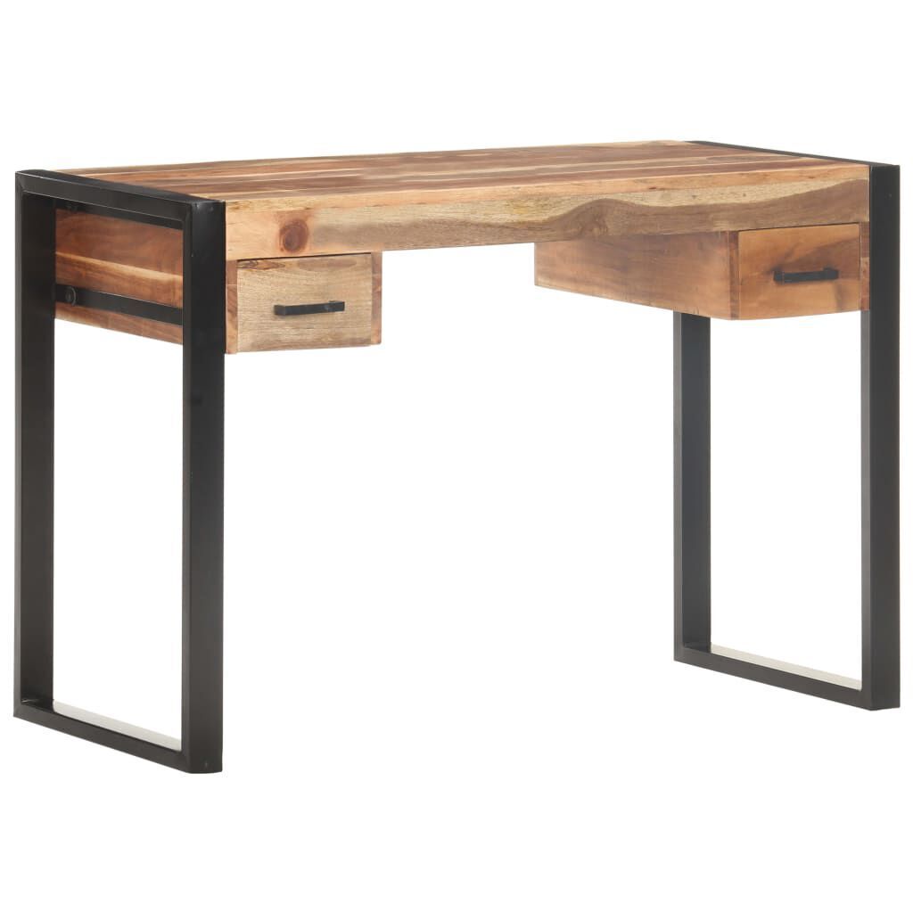 Scrivania vintage legno e ferro