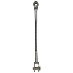 5/8" x 5' Open and Closed Swage Socket Wire Rope Sling