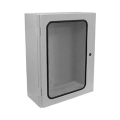 TecnoMatic IPA-641 Fiberglass Panel Enclosure (16x24x9) - Clear Window Door