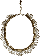 Whirlwind Lucite Necklace by Crown Trifari