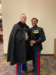 dress blue cape usmc Who here has these uniforms : r/USMC Size:14 (+10% upcharge) EOS-10 Off the Shoulder Floor 49 (can be hemmed –