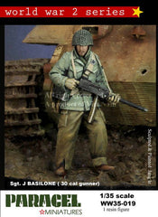 Sgt. J. Basilone (30 cal. Gunner)