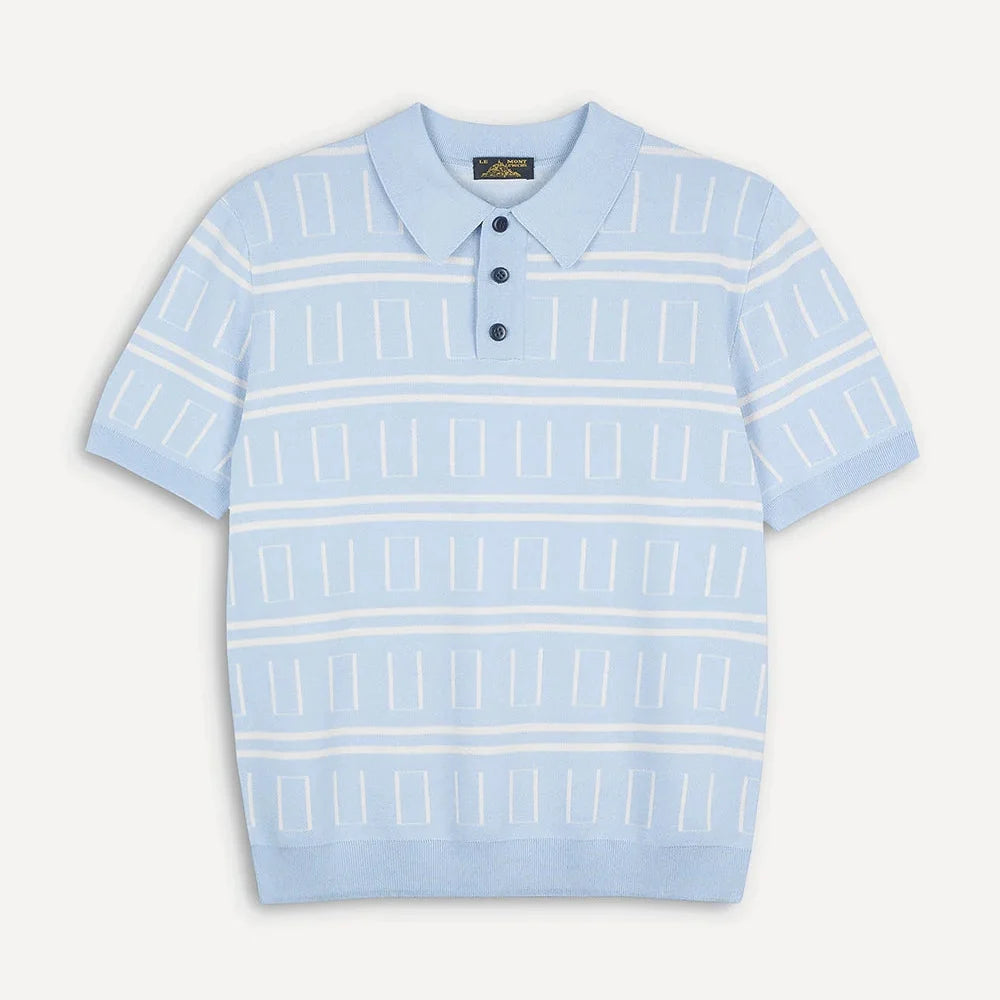 Sorgen Graphic Polo (Sky)