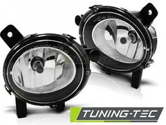 Coppia Faretti Fari fanalini fendinebbi Tuning F30 31 20 21 32 2011> Cromati