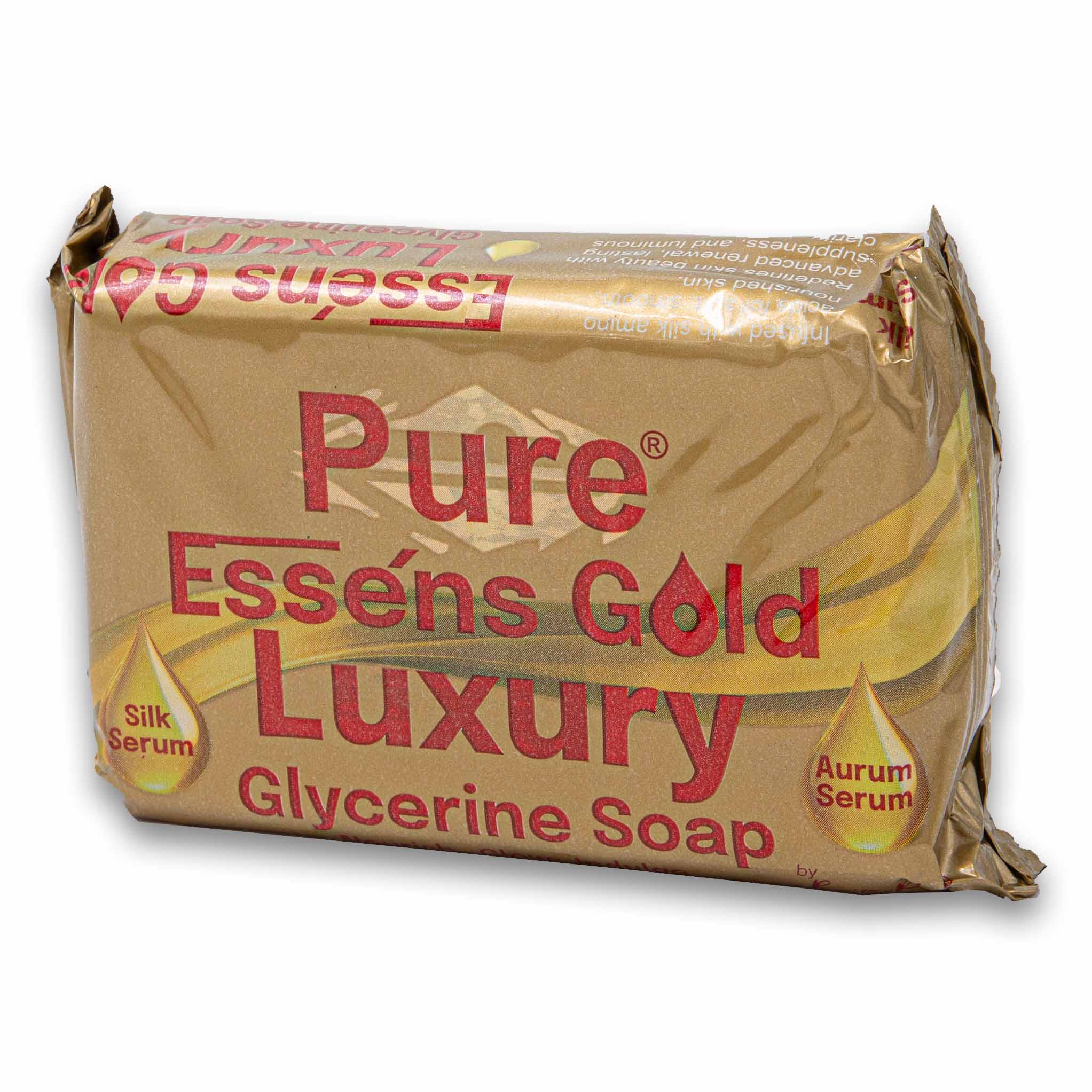 Reitzer's, Pure Essens Gold Luxury Glycerine Soap with Silk & Aurum Serum 150g | Deep Moisture & Silky Smooth Skin - Cosmetic Connection