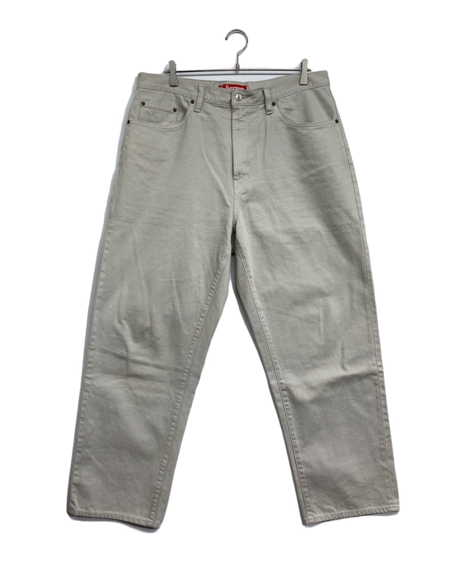 [Pre-owned] SUPREME Baggy Jean "Natural