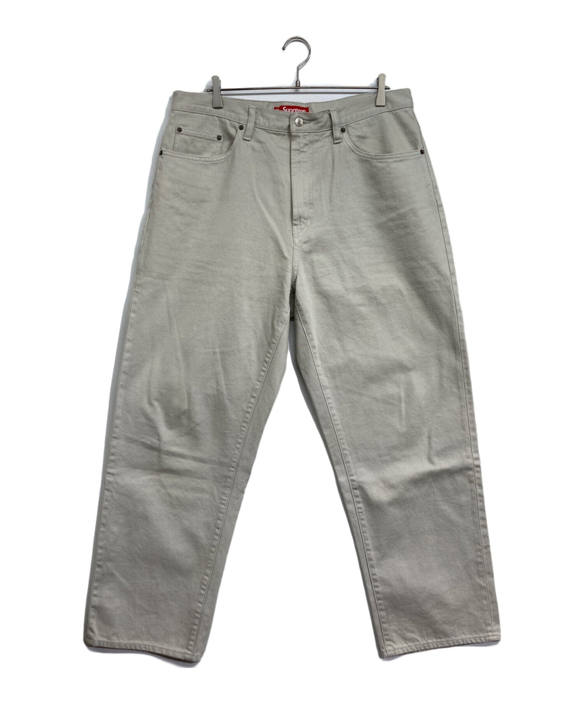 [Pre-owned] SUPREME Baggy Jean "Natural