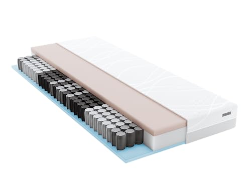 Schlaraffia myNap TFK-Matratze, 120x200cm: Premium-Qualität für hohen Schlafkomfort, 7-Zonen-Komfort, Härtestufe mittel, Taschenfederkern, atmungsaktiv, TÜV Rheinland Qualität, Oeko-TEX Standard 100 im Sale