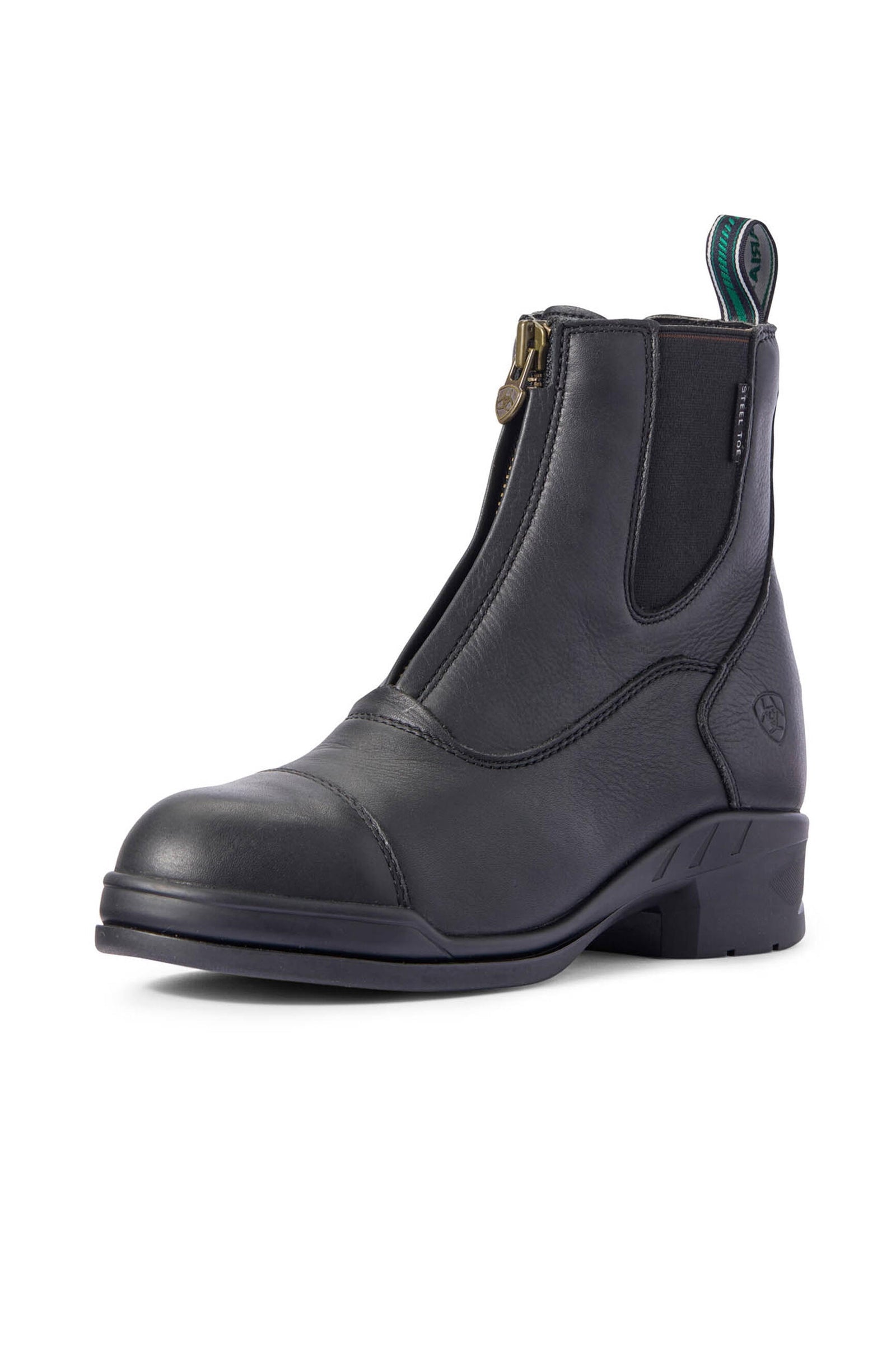 Ariat Heritage IV Steel Toe Zip Dames waterdichte veiligheidslaars Paardrijlaarzen & chaps