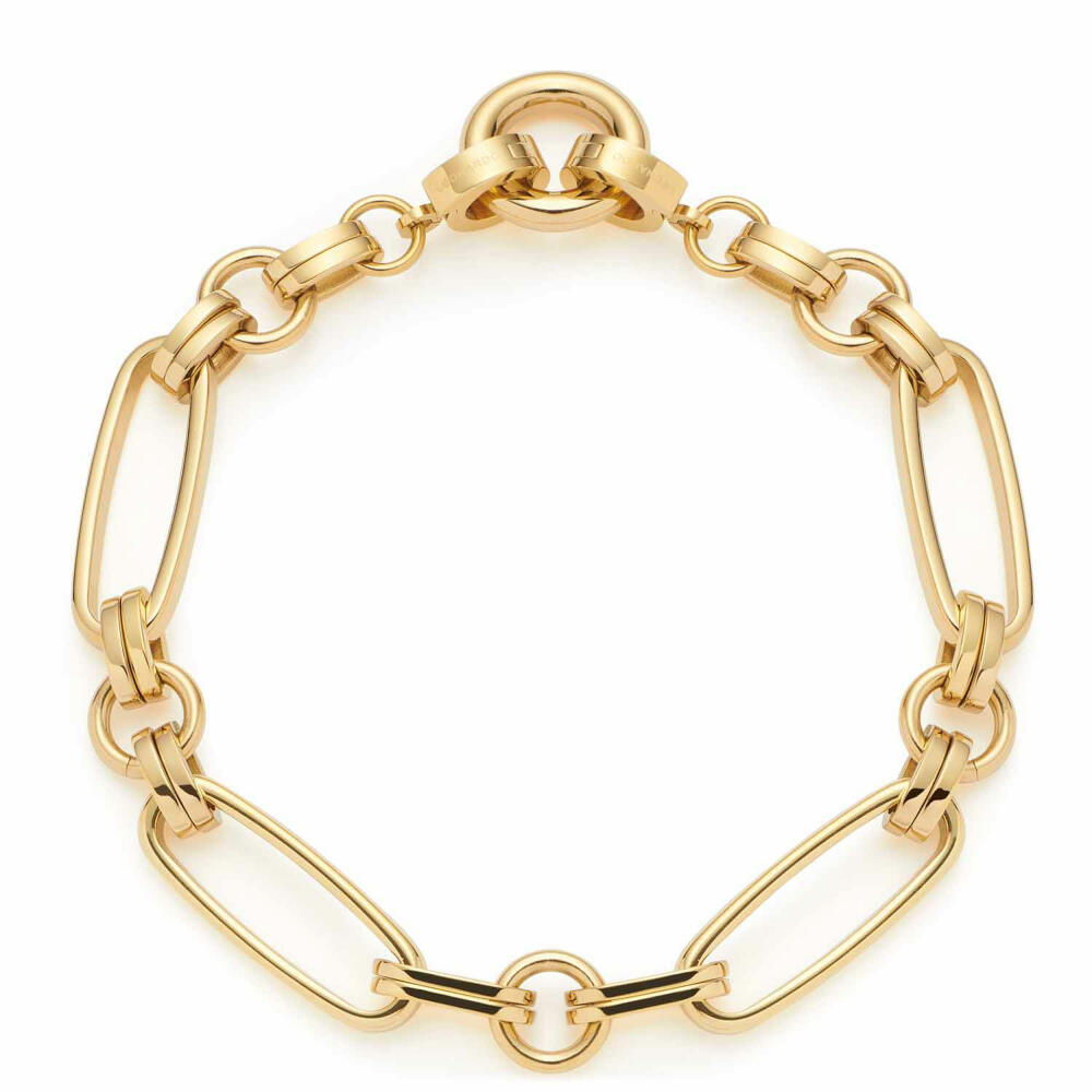 Leonardo Jewels Armband Mathilde Clip&Mix, Schmuckarmband, Armkette, Modeschmuck, Edelstahl IP Gold , 024267