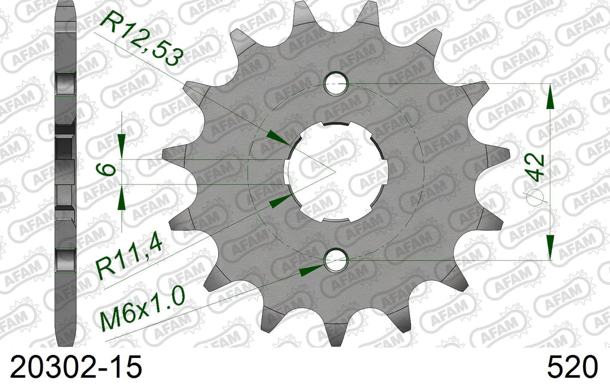 Pignone AFAM 20302-15 passo 520