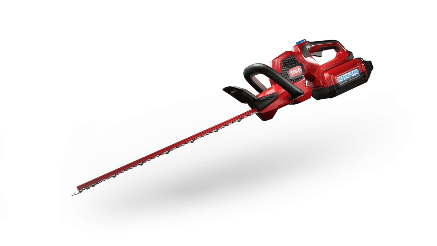 Toro Flex-Force 24 in. 60-Volt Max Lithium-Ion Cordless Hedge Trimmer - 2.5 Ah Battery and Charger Included