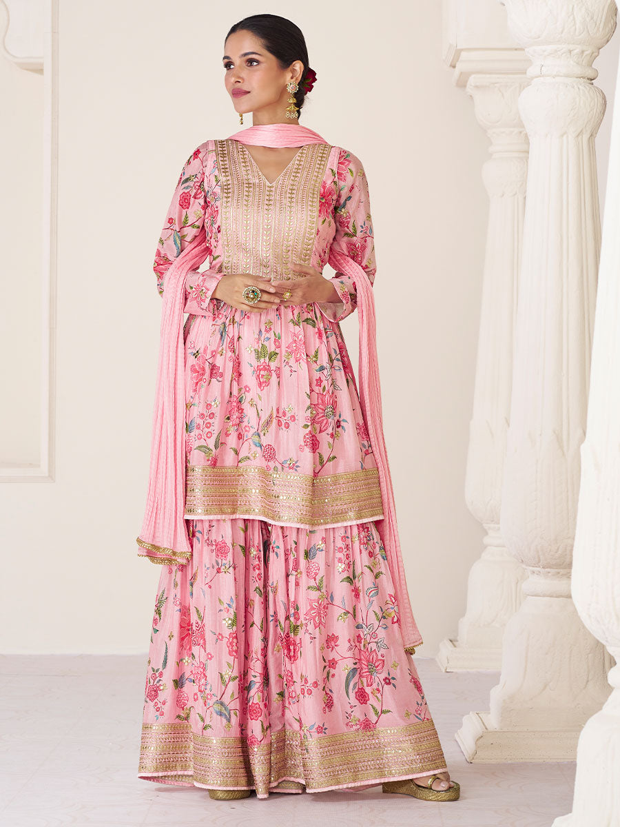 Rabina Organza Silk Salwar Suit