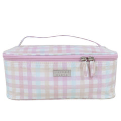 Wicked Sista Pastel Gingham Medium Beauty Case