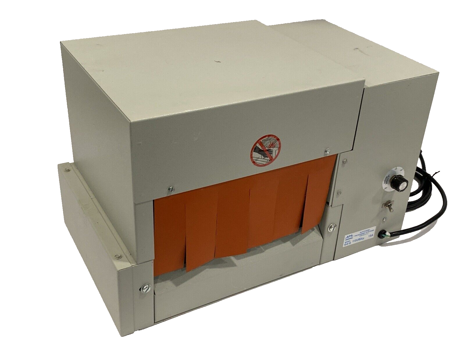 12-5-12 | Autovend Packaging Systems Shrink Wrap Conveyor Tunnel 115V/60cy. 15A - Used - Maverick Industrial Sales