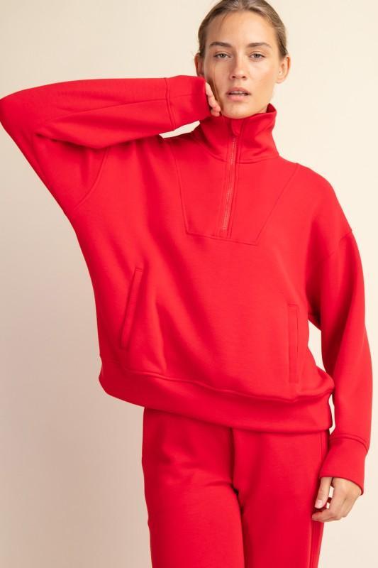 Modal Quarter Zip
