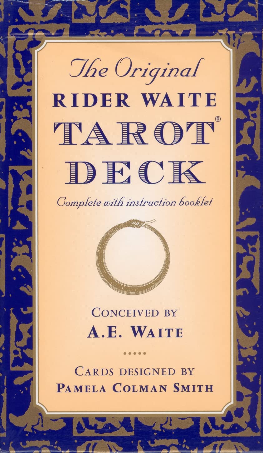 The Original Rider Waite Tarot Deck| 78 beautifully illustrated cards and instructional booklet Cards | Jun. 1999 | by A.E. Waite (Author), Pamela Colman Smith (Illustrator) | Divination
