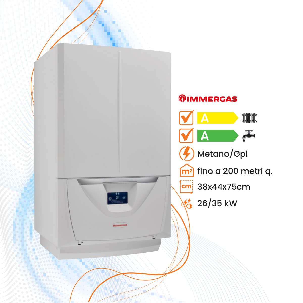 Caldaia Immergas Victrix Superior a Condensazione