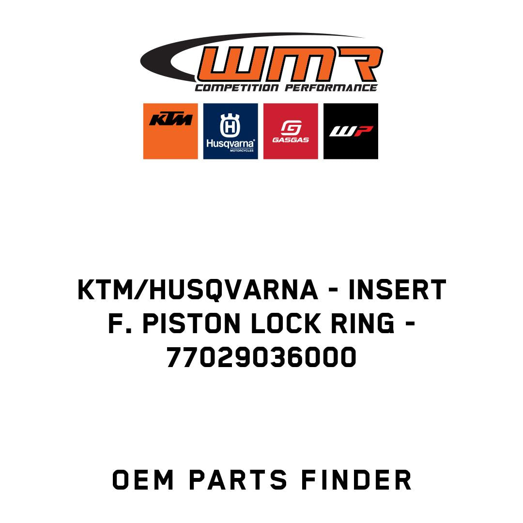 INSERT F. PISTON LOCK RING
