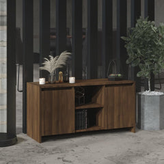 TV-Schrank Braun Eiche-Optik 102x37,5x52,5 cm Holzwerkstoff