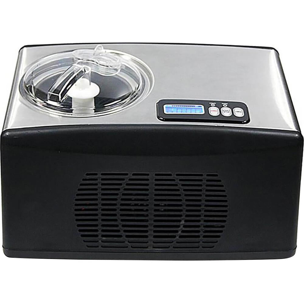 Whynter 1.6 Quart Automatic Compressor Ice Cream Maker, Stainless Steel Open Box