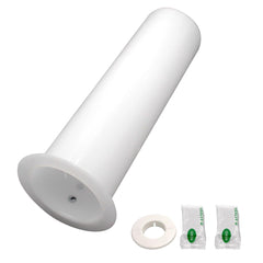 [Australia - AusPower] - TAUROX Mini Split Cover Wall Sleeve for Air Conditioning Line Set Covers for Outside Units AC Sleeve Through The Wall Pipe Accessories (8.66 inches Length) 8.66 inches Length