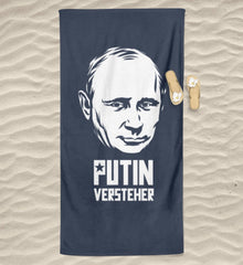 BEACH TOWEL / STRANDTUCH • PUTIN VERSTEHER-HARLEKINSHOP