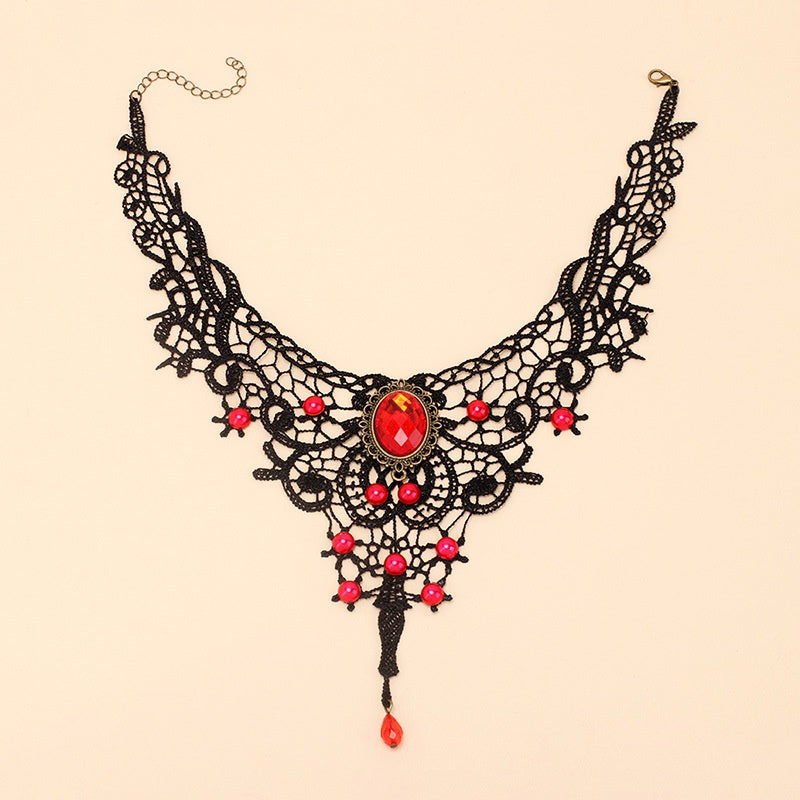 Gem Lace Necklace