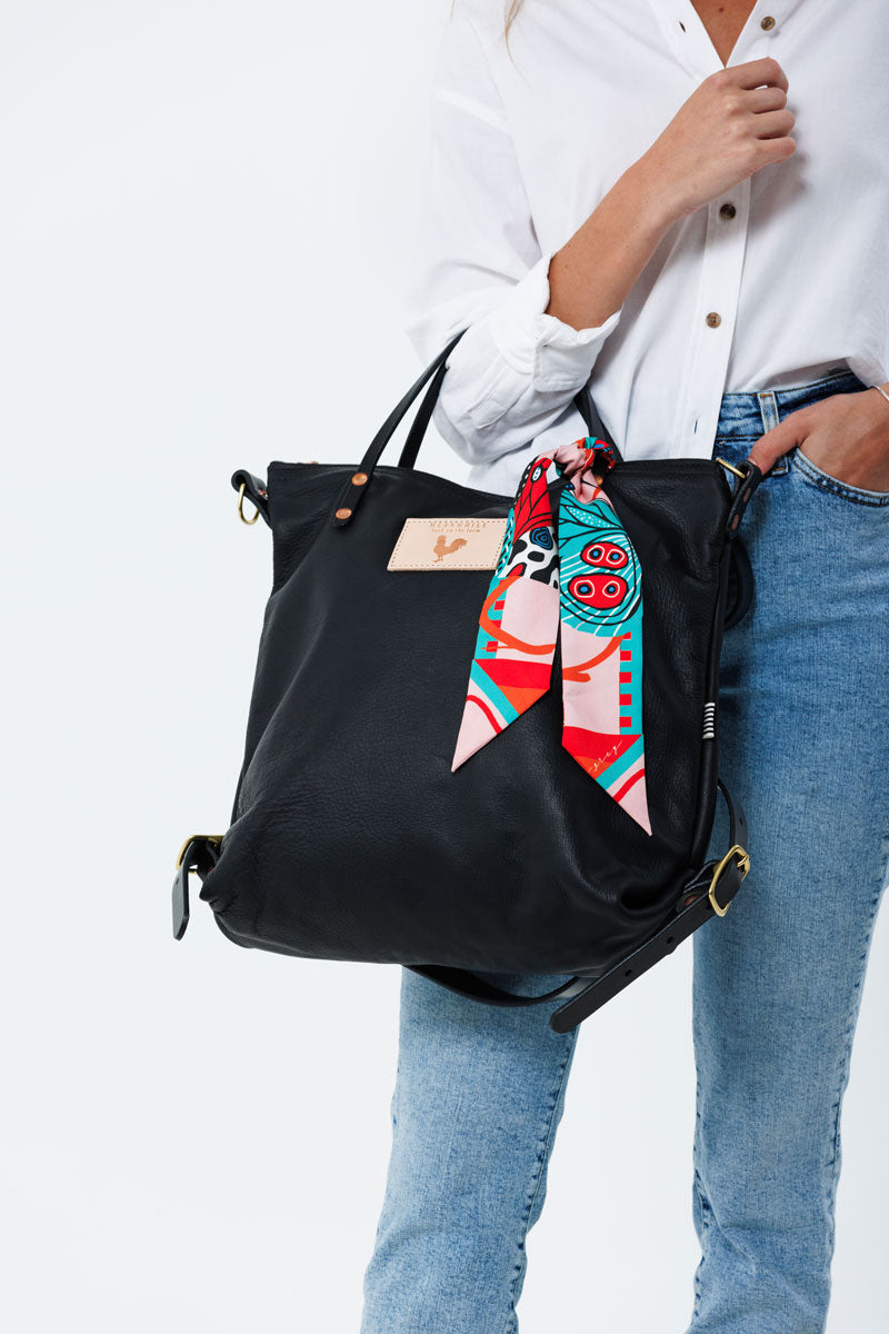 Black Leather Bag