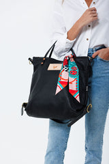 Black Leather Bag