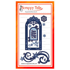 Snowflake Pop Up Tunnel Card Metal Craft Die