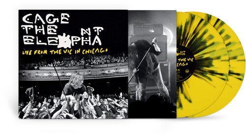 Cage The Elephant - Live From The Vic In Chicago (RSD Black Friday 2025, 2LP Yellow &amp; Black Splatter Vinyl) UPC: 198029560916