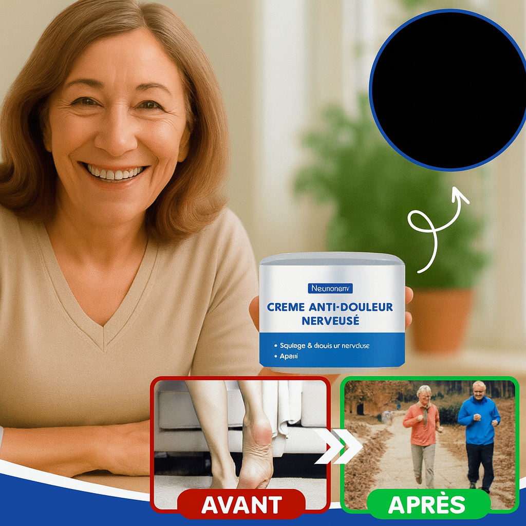 NeuroZen™ Crème Anti-Douleur Nerveuse | Élimine engourdissements et fourmillements en 5 jours chrono !