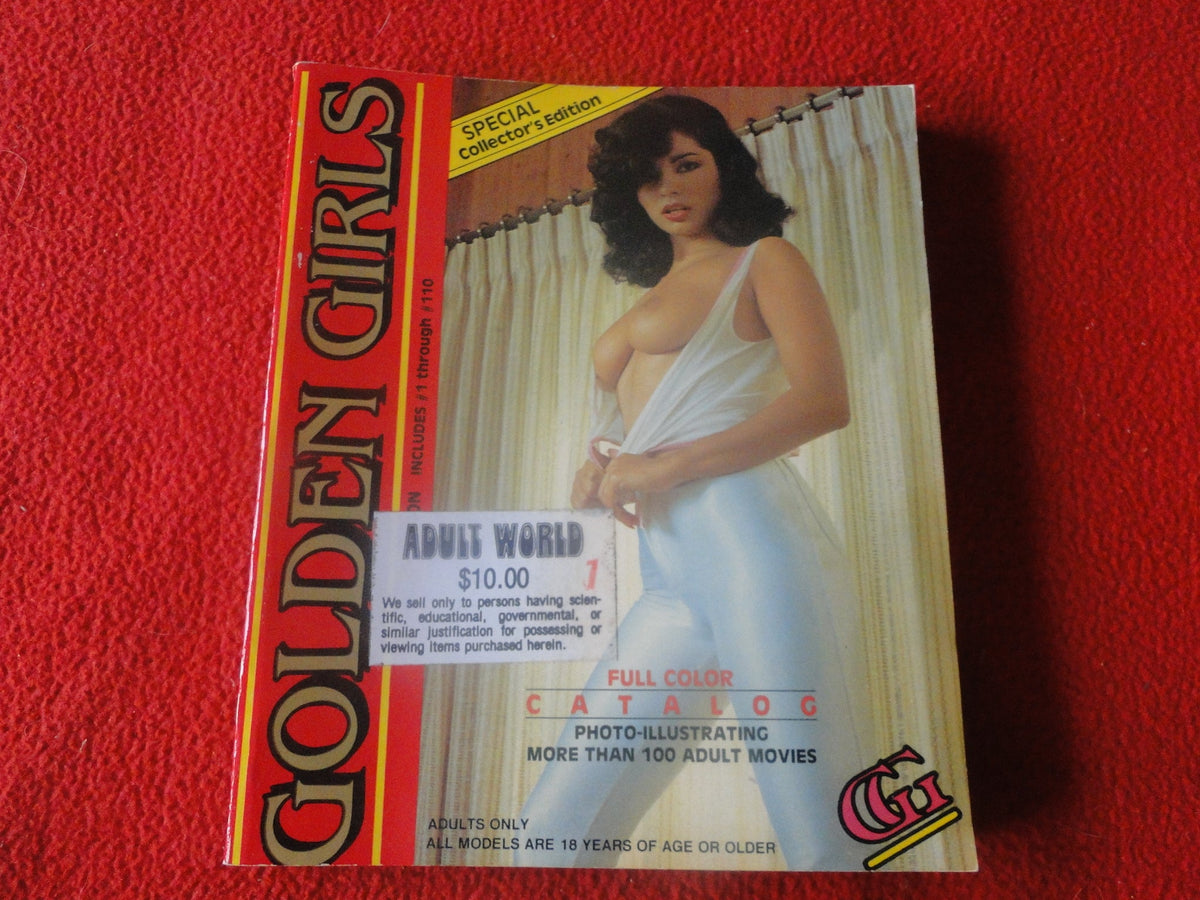 Vintage Nude Erotic Sexy Adult Magazine Golden Girls  Film Catalog HUGE PACKED       K