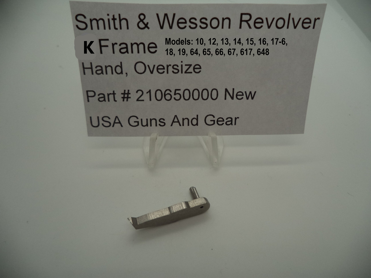 Smith & Wesson Smith & Wesson K Frame Oversized Hand Factory New OEM 210650000 Part 210650000
