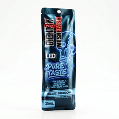 Meshflash  x  Dicht3r  98 % Superior Blend Vape - Blue Dragon 2ml Sonderedition