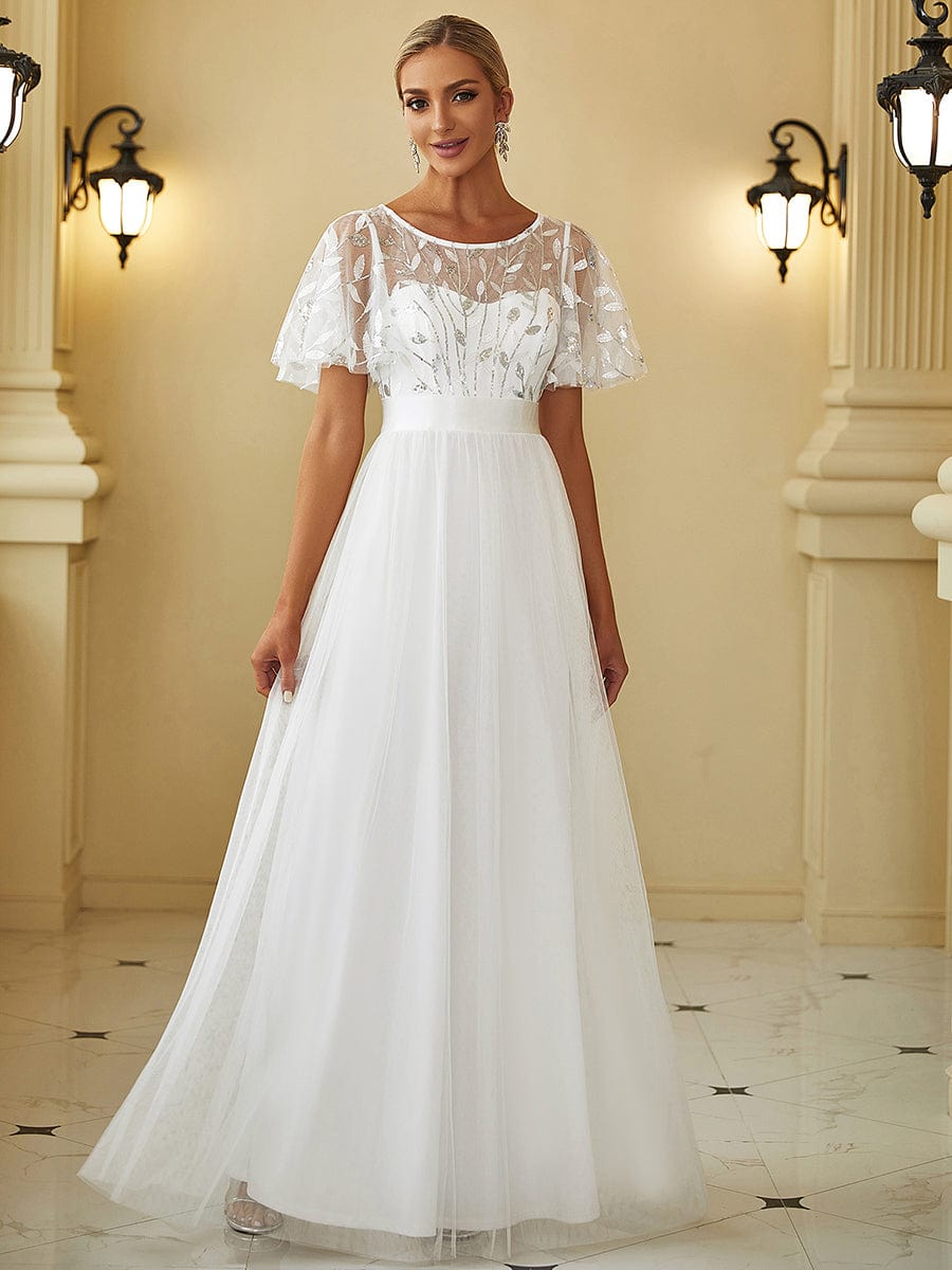 Top Picks White Formal Dresses #style_EP00904WH