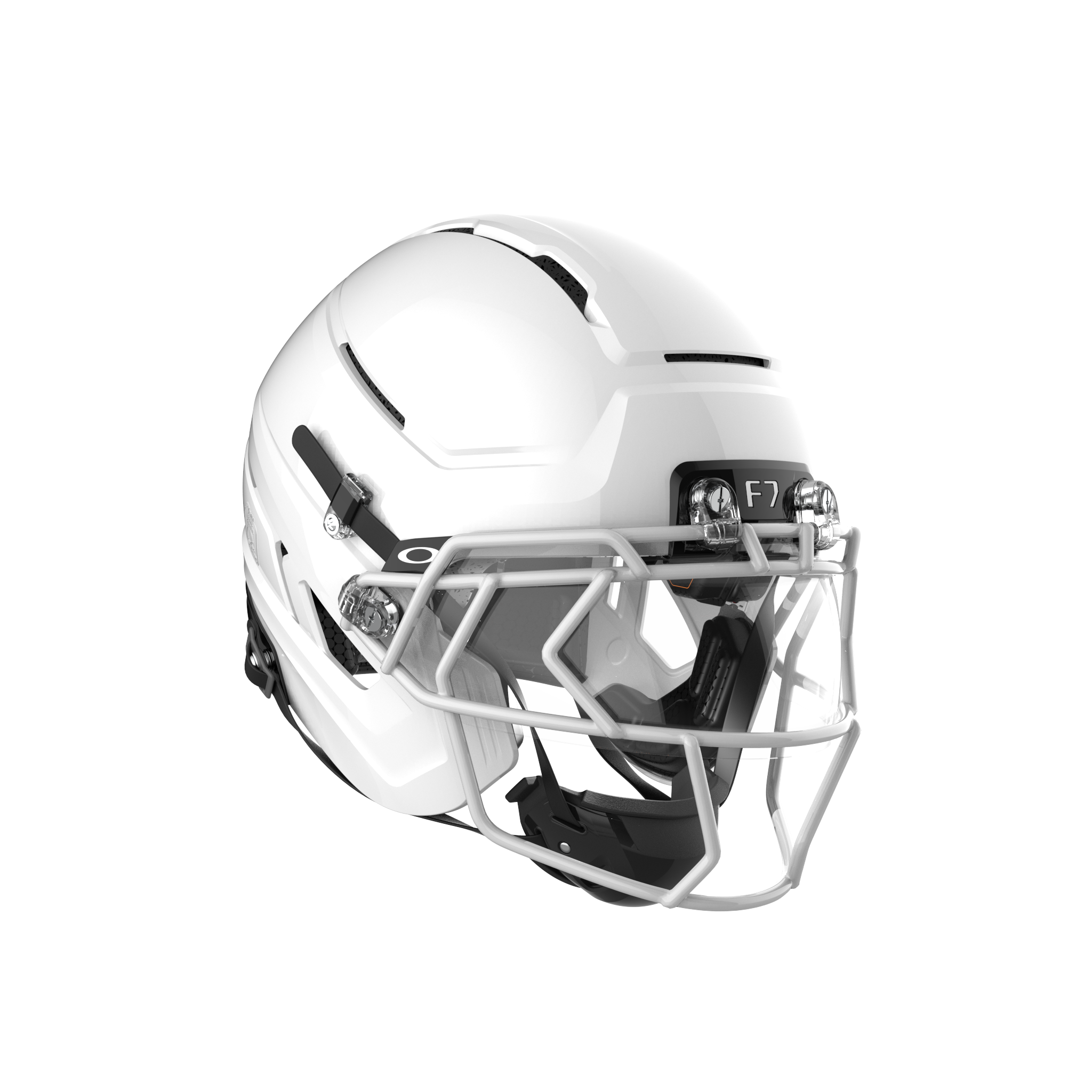#color_molded gloss white #facemask style_F7X-EGOP-VI