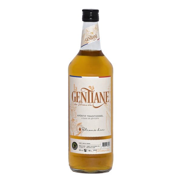Liqueur apéritive de gentiane Les Potions d’Oc 1 litre