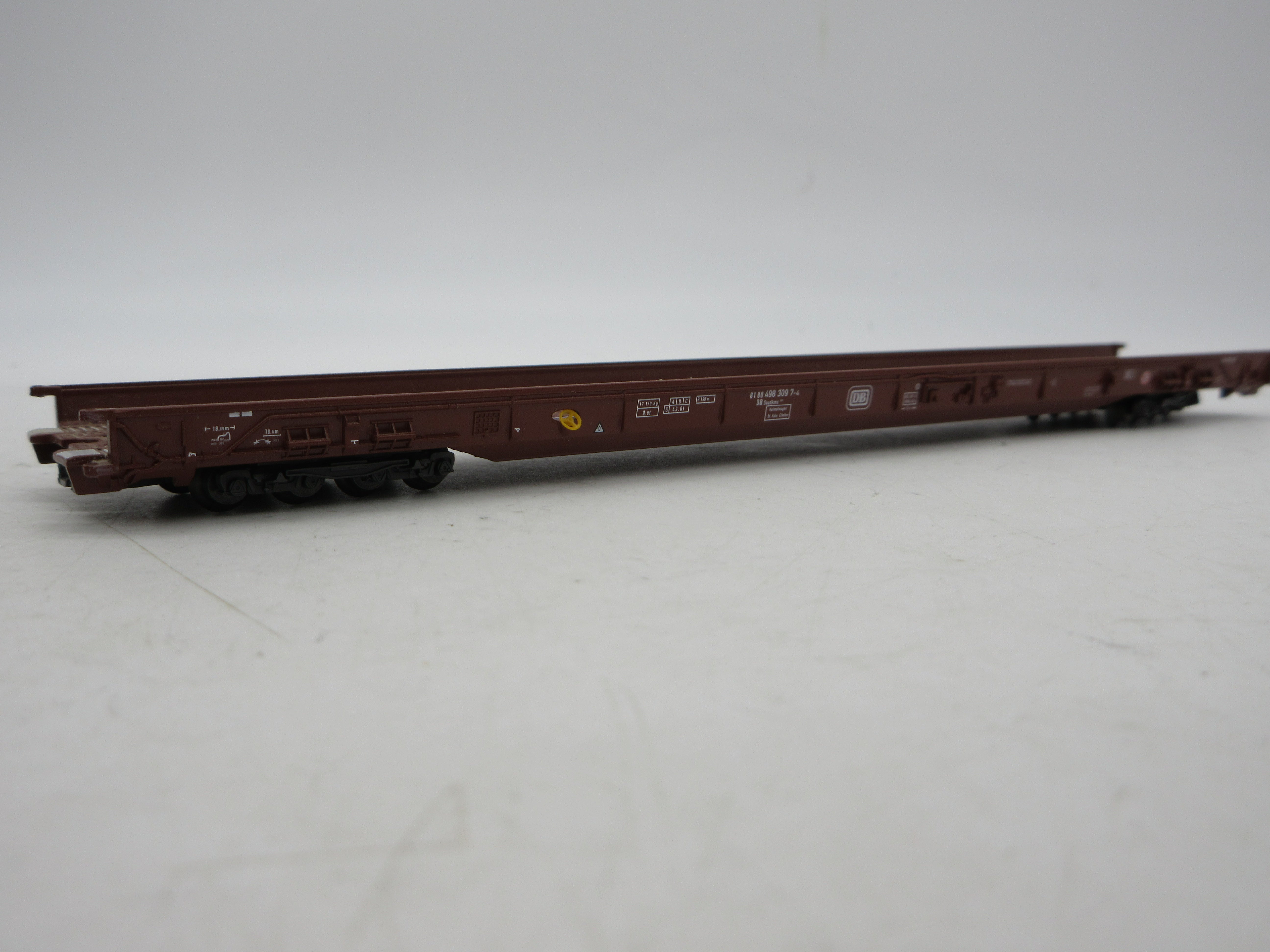 Märklin H0 - 4740 - Lagevloerwagen "Rollende Landstrasse" van de DB