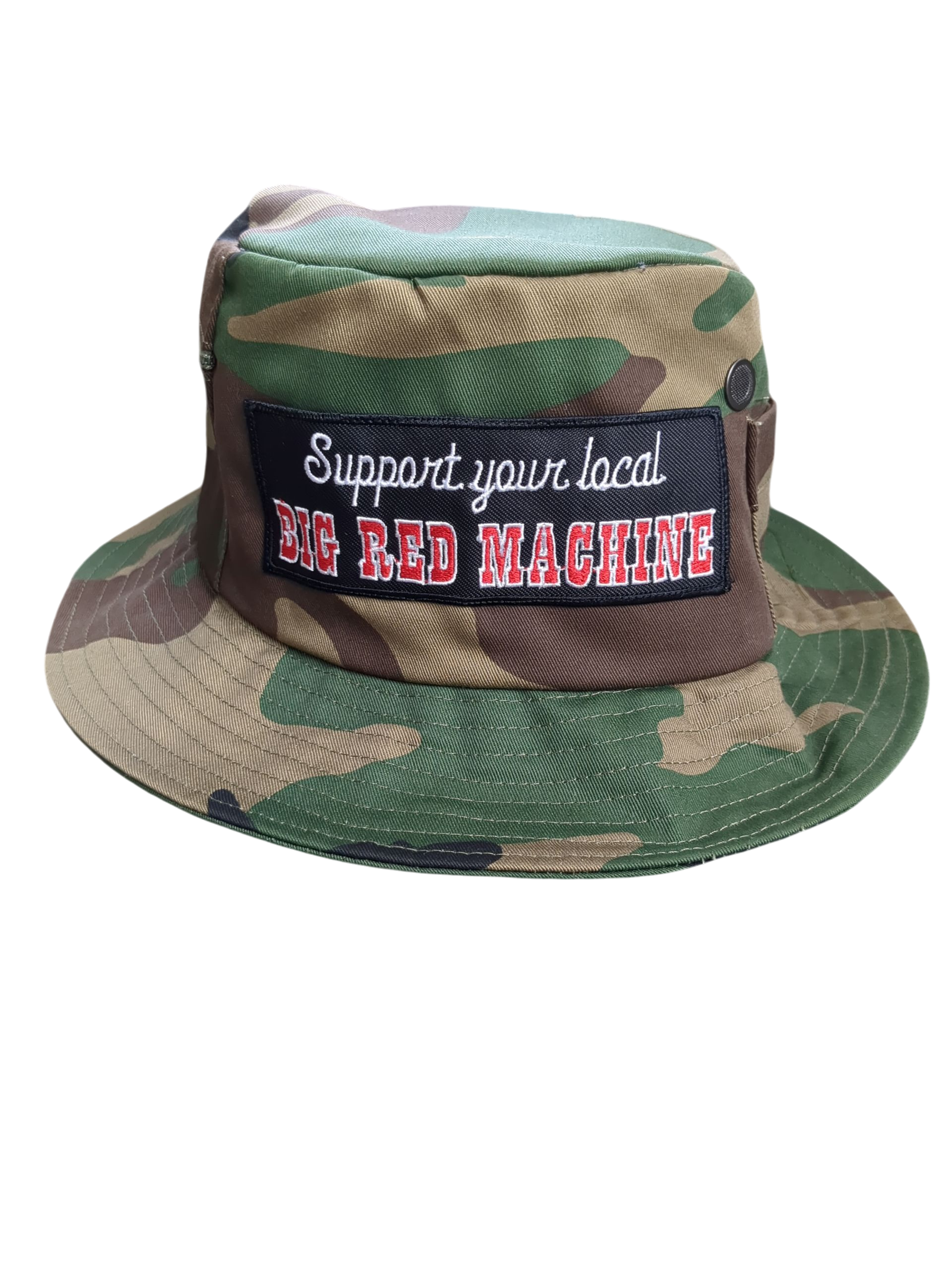 81 Support Fischerhut „SUPPORT YOUR LOCAL BIG RED MACHINE“ - REDANDWHITESTORE