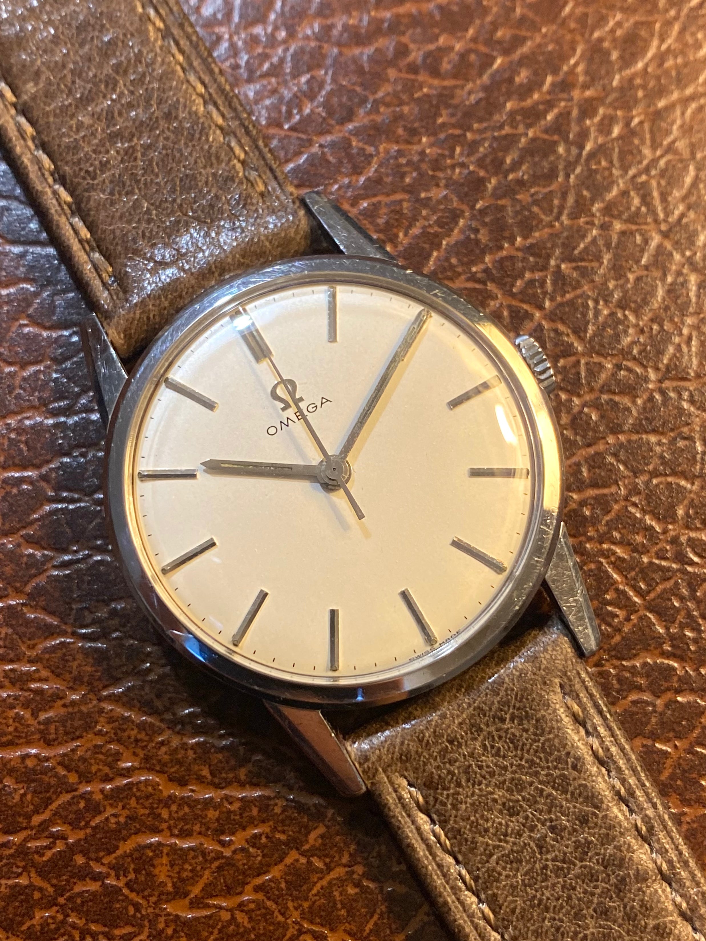 Omega Cal.286 Réf.131001-62-SC Montre Vintage Mécanique 1962