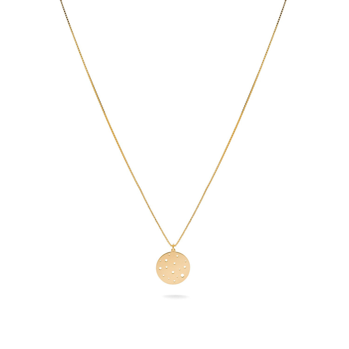 Jukserei Halskette "Moon" Gold