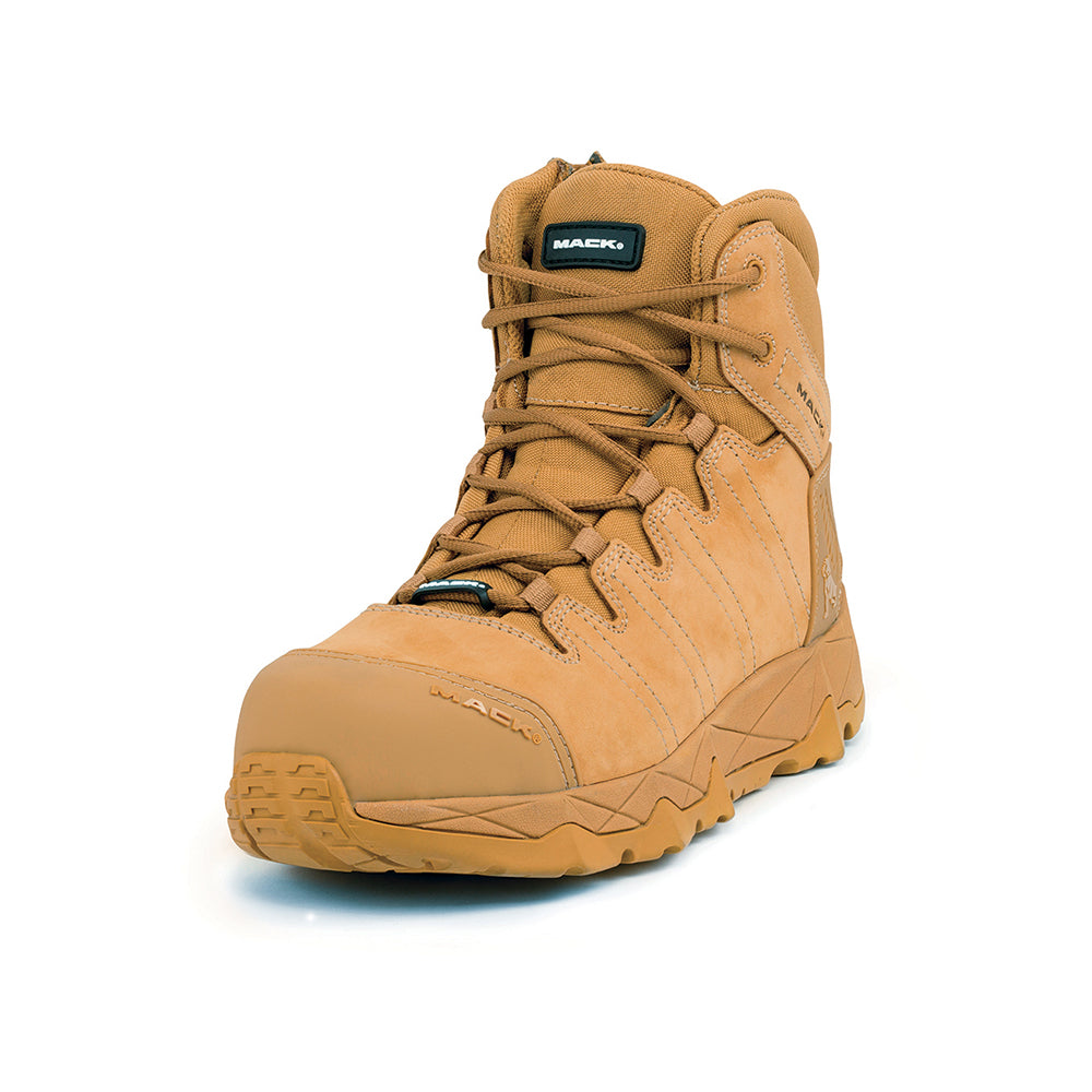 Mack - Boot Octane Zip Safety Zip Side Unisex Honey - Size 8 | MKOCTANEZHHF080