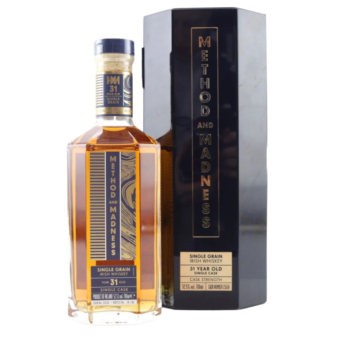 Method & Madness 31 Year Old Single Cask #21614 Single Grain Irish Whiskey at CaskCartel.com
