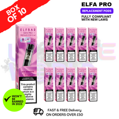 Mix Berries Elf Bar Elfa Pro Prefilled Pod Box Of 10