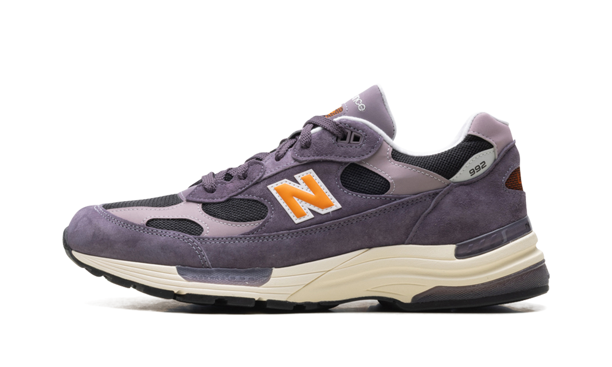 New Balance 992 MiUSA Dark Ice Wine Black - U992OP - View 1 | Next Step