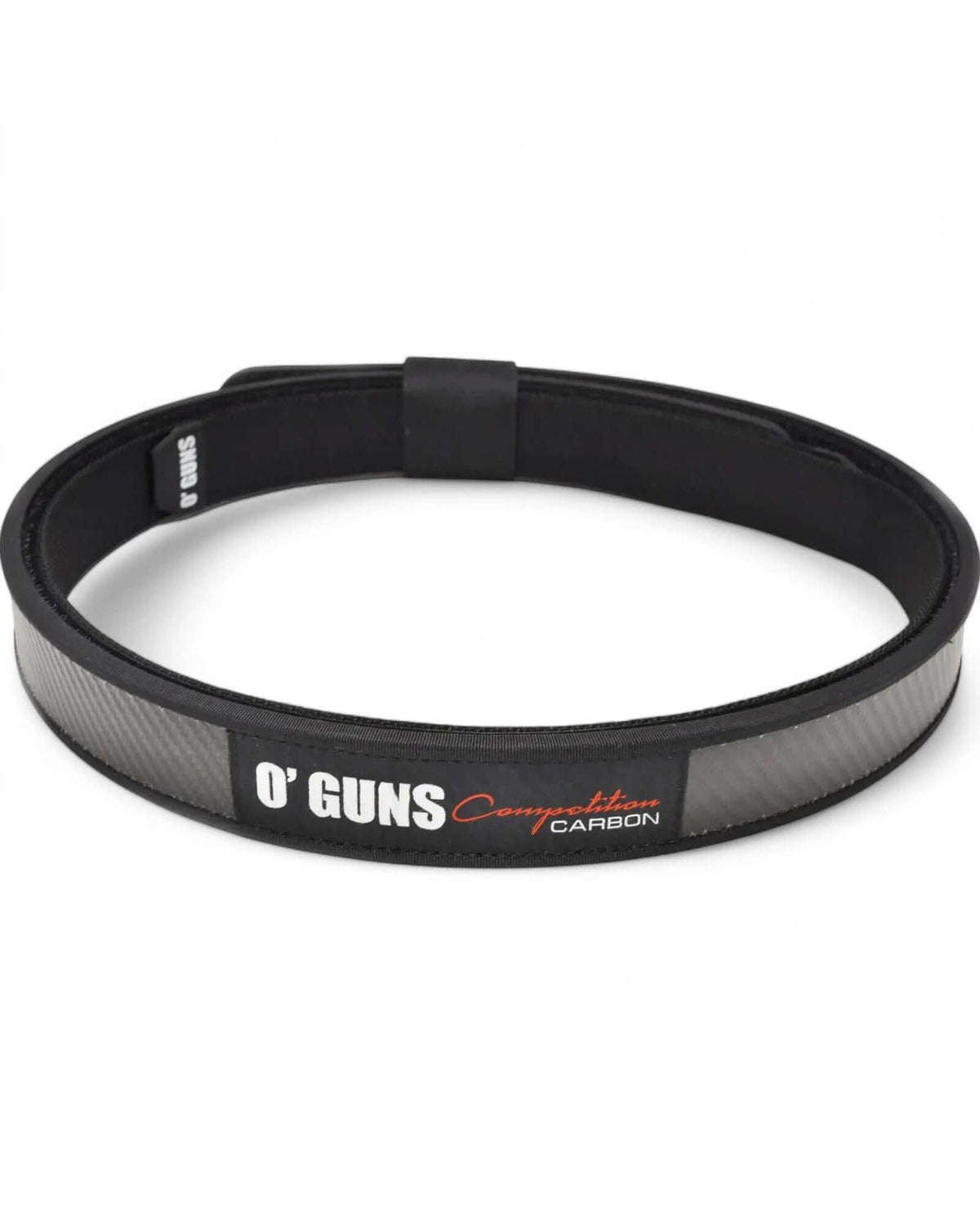 Highend IPSC Gürtel vom italienischen Hersteller OGUNS Equipment - der Competition PRO Carbon Belt in der Farbe Black Carbon