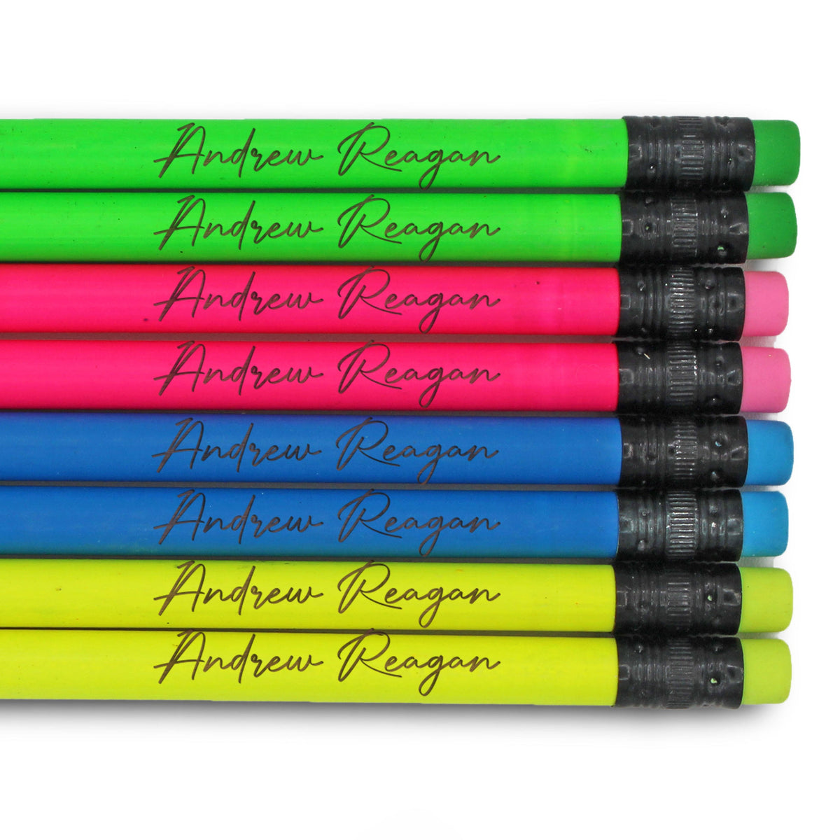 Neon Pencils Set of 10 | Calligraphy